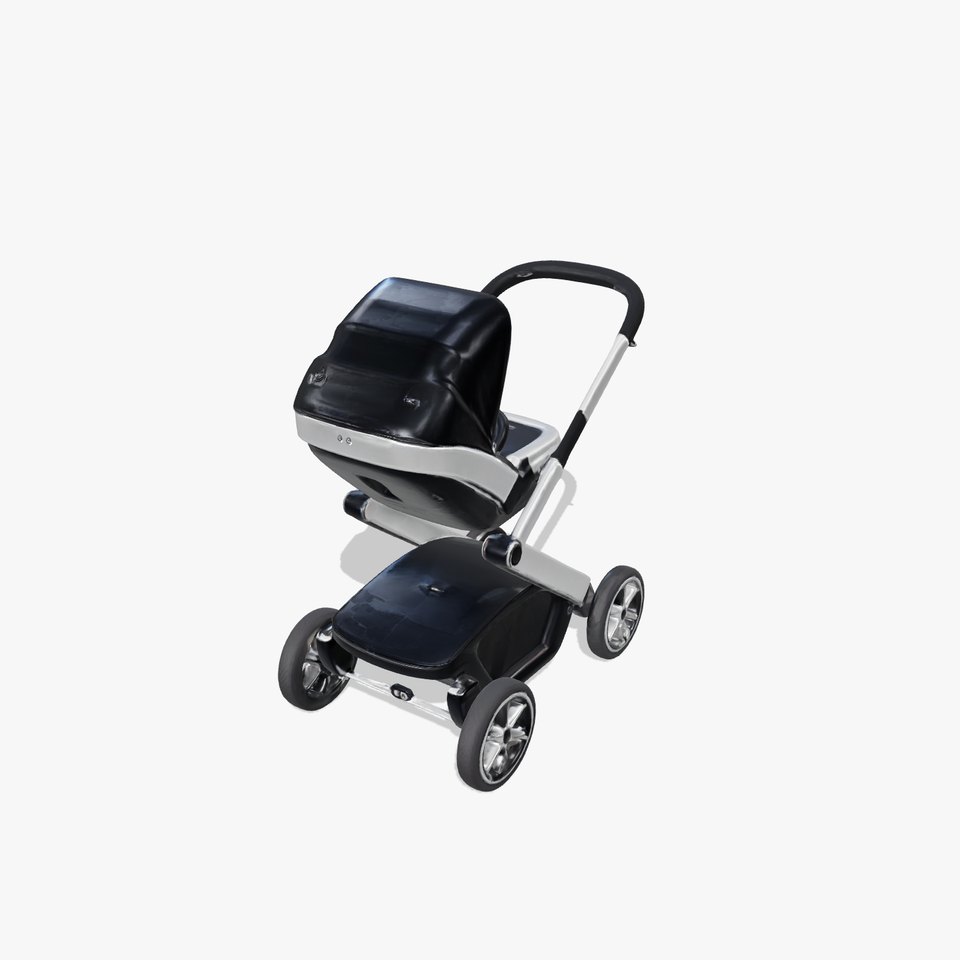 Futuristic Smart Stroller model pack